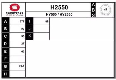 SNRA H2550