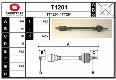 SNRA T1201