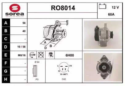 SNRA RO8014