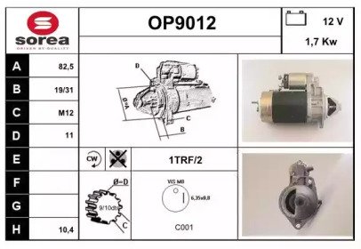 SNRA OP9012