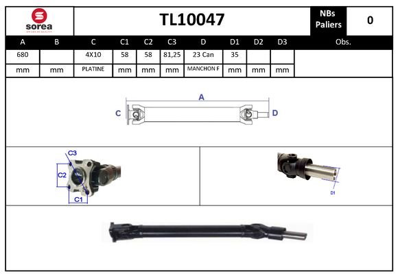 SNRA TL10047