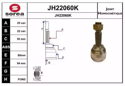 SNRA JH22060K