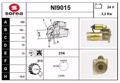 SNRA NI9015