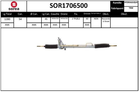 SNRA SOR1706500