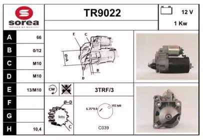 SNRA TR9022