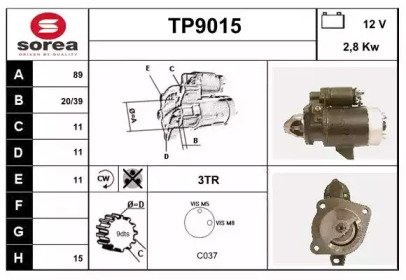 SNRA TP9015