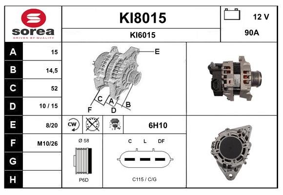 SNRA KI8015