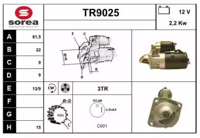 SNRA TR9025