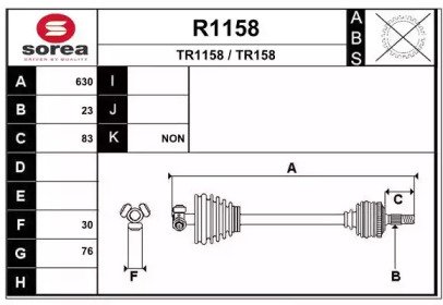 SNRA R1158 SNRA R1158