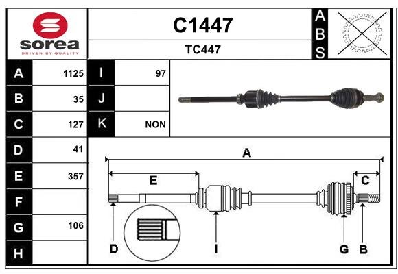 SNRA C1447 SNRA C1447