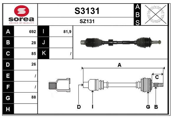 SNRA S3131