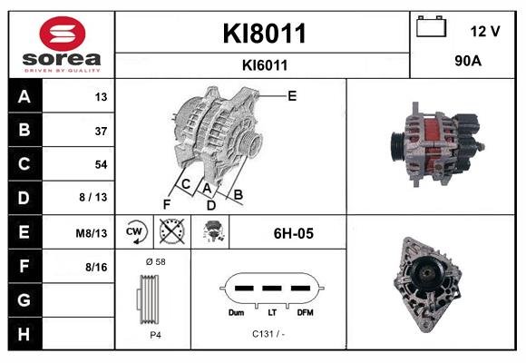 SNRA KI8011