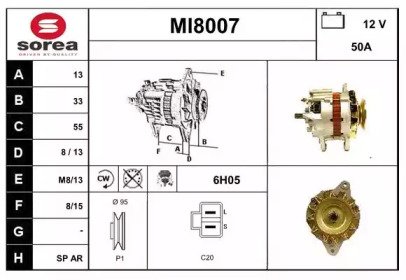 SNRA MI8007