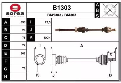 SNRA B1303