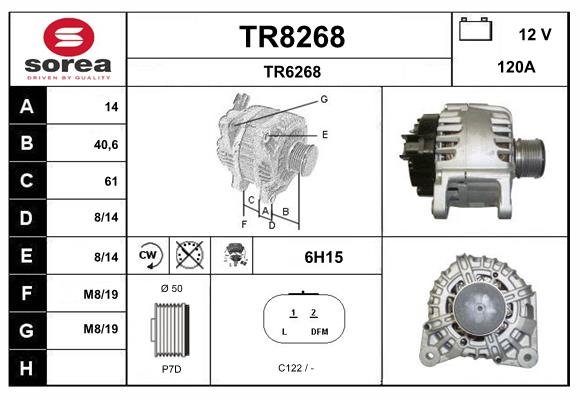 SNRA TR8268