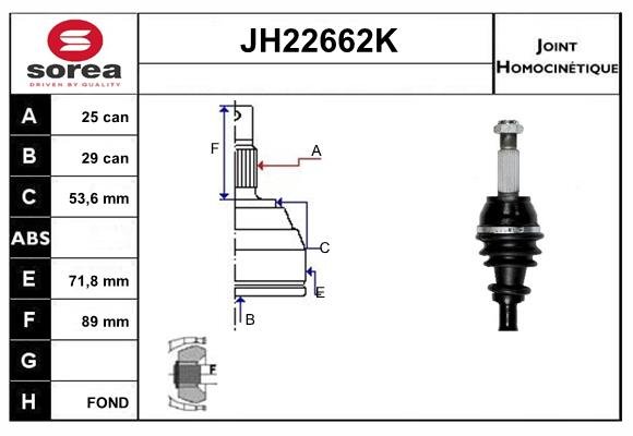 SNRA JH22662K