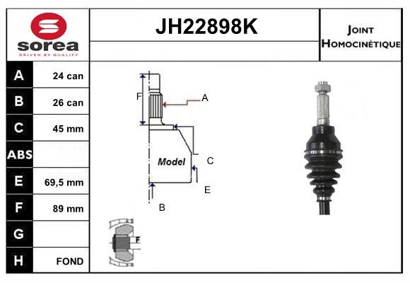 SNRA JH22898K