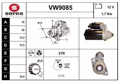 SNRA VW9085