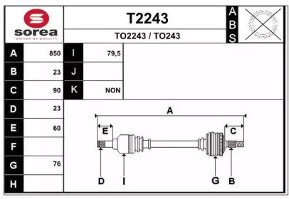 SNRA T2243