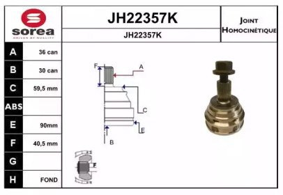 SNRA JH22357K