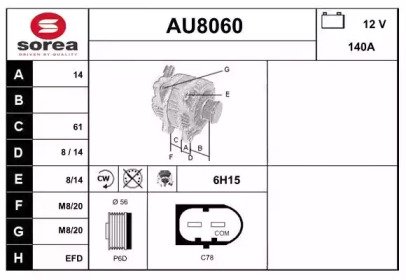 SNRA AU8060