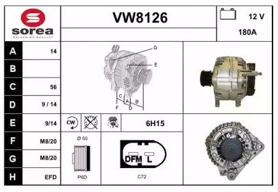 SNRA VW8126