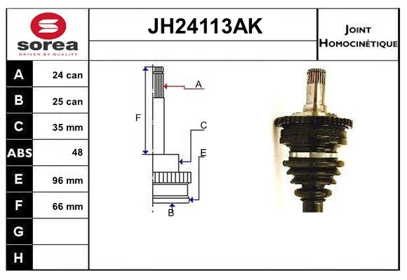 SNRA JH24113AK