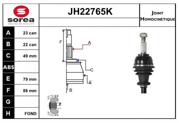 SNRA JH22765K