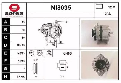 SNRA NI8035