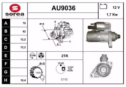 SNRA AU9036