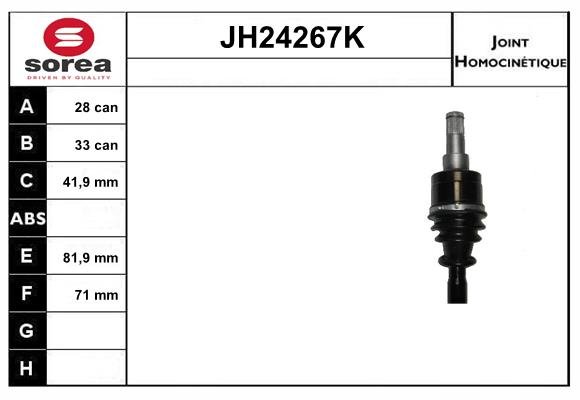 SNRA JH24267K