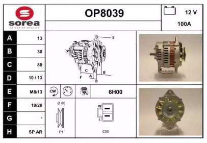 SNRA OP8039