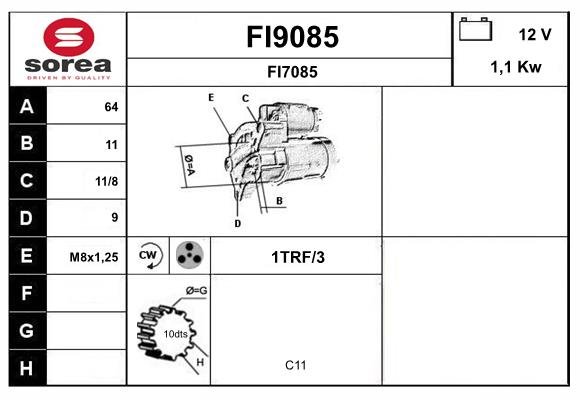 SNRA FI9085