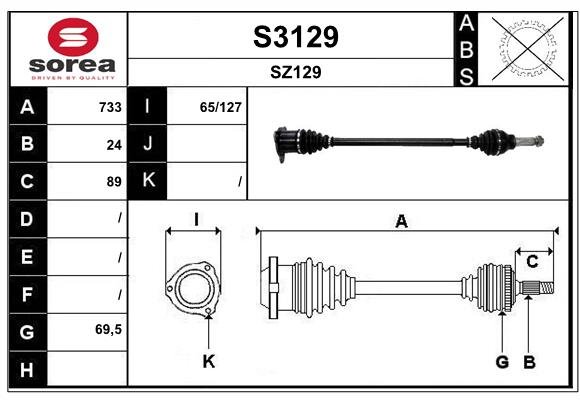 SNRA S3129