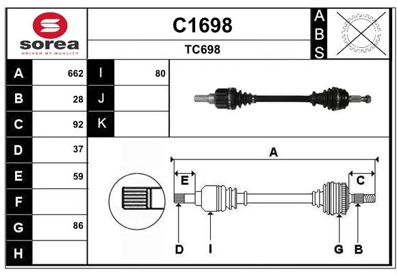 SNRA C1698