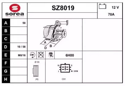 SNRA SZ8019