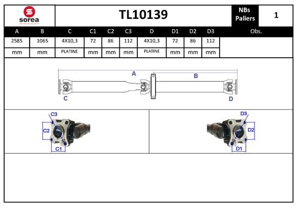 SNRA TL10139