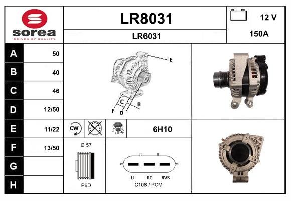 SNRA LR8031