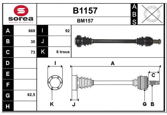 SNRA B1157