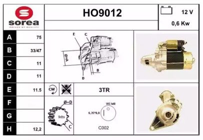 SNRA HO9012