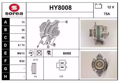 SNRA HY8008