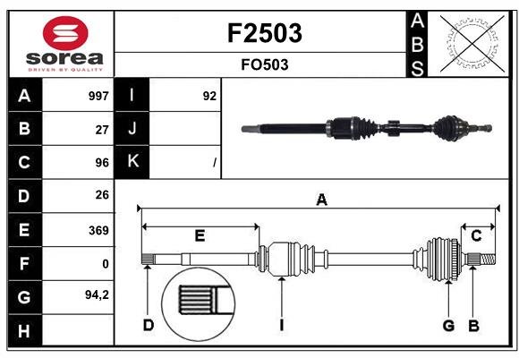 SNRA F2503