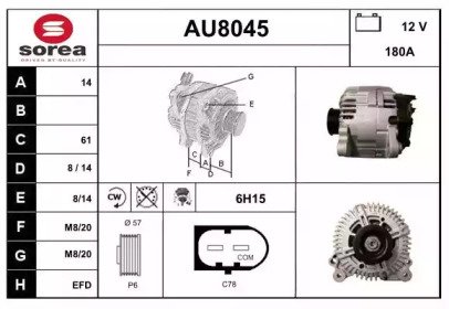 SNRA AU8045