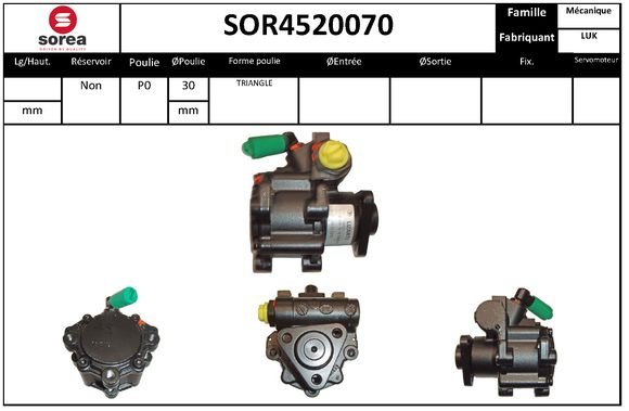 SNRA SOR4520070