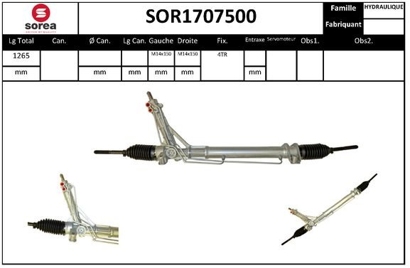 SNRA SOR1707500