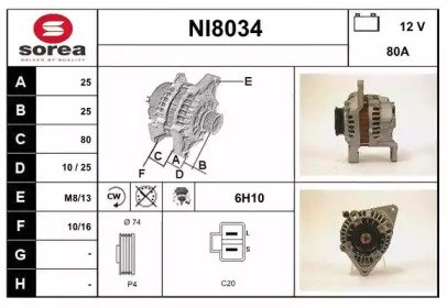 SNRA NI8034