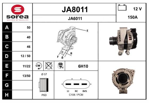 SNRA JA8011