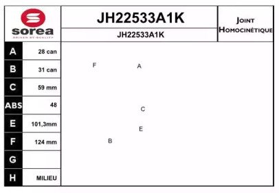 SNRA JH22533A1K