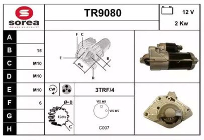 SNRA TR9080