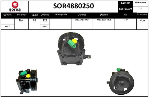 SNRA SOR4880250